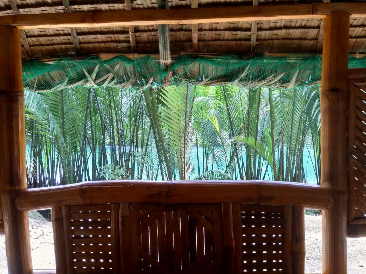 Deluxe Bamboo House By The River Hotell Loboc Eksteriør bilde